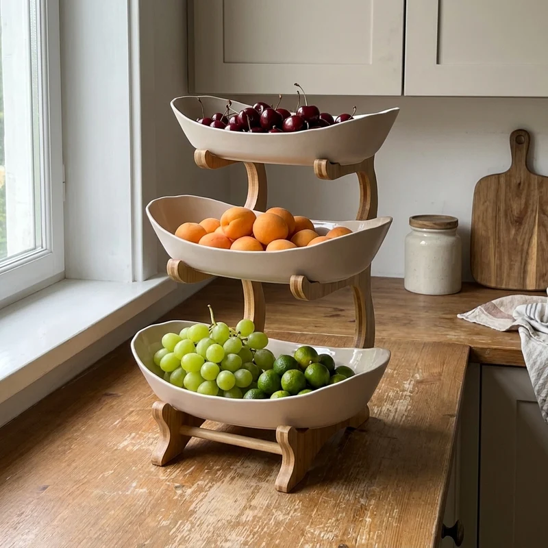 Nordic Food Rack Organizer