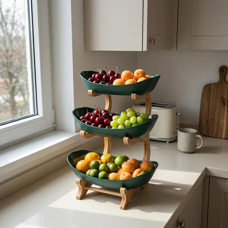 Nordic Food Rack Organizer