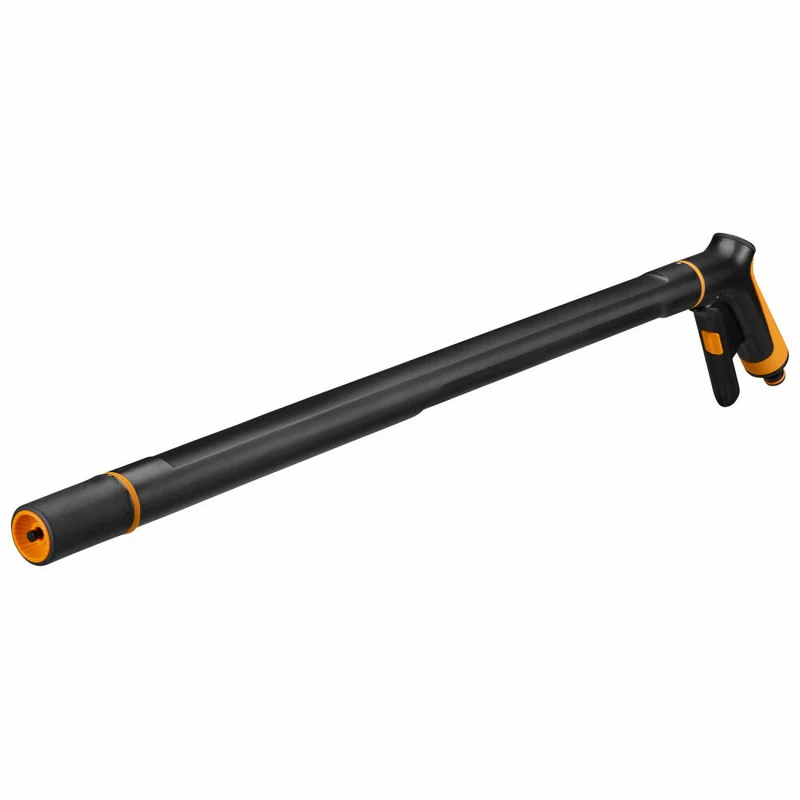 Fiskars Gießstab mit 2 Funktionen, Frontregler, Kunststoff, Aluminium, Schwarz, Orange, 1065489