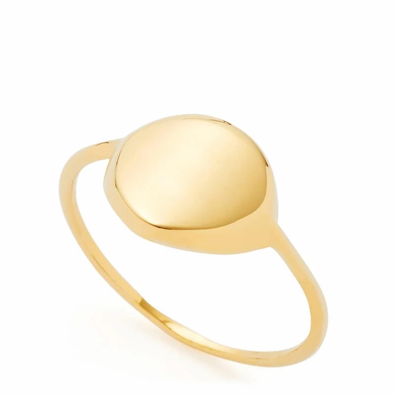 Leonardo Jewels Ring 16 Eboni Ciao, Fingerring, Fingerschmuck, Schmuck, Edelstahl IP gold, Gold, 021849
