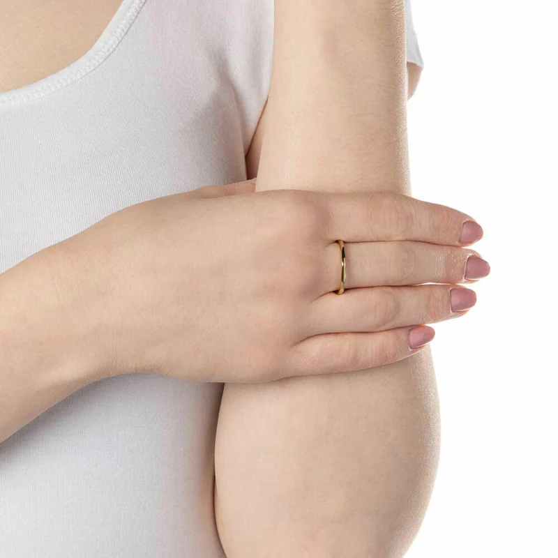 Leonardo Jewels Ring 16 Pavina Ciao, Fingerring, Fingerschmuck, Schmuck, Edelstahl IP gold, Gold, 021858
