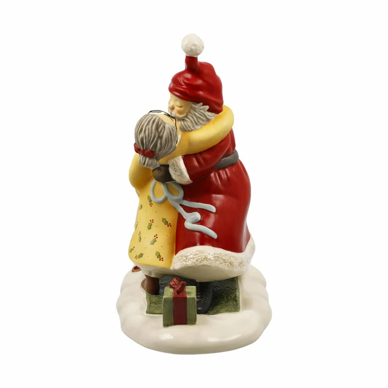 Goebel Figur Home Sweet Home, Dekofigur, Weihnachten, Steingut, Bunt, 18.5 cm, 66725101