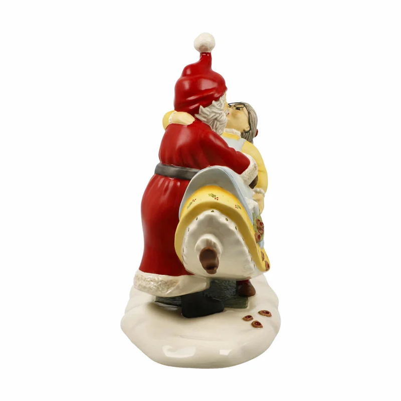 Goebel Figur Home Sweet Home, Dekofigur, Weihnachten, Steingut, Bunt, 18.5 cm, 66725101