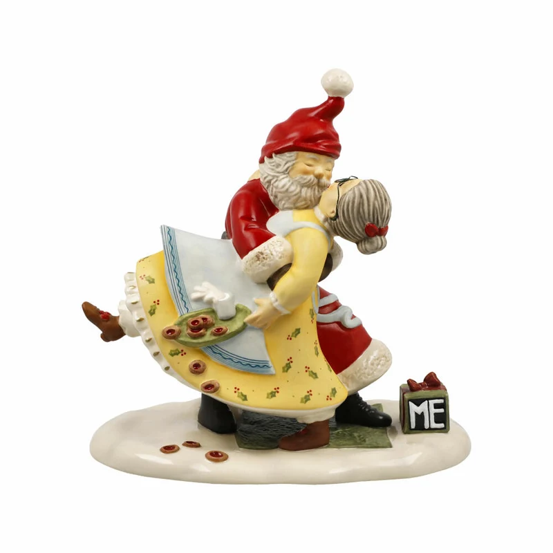 Goebel Figur Home Sweet Home, Dekofigur, Weihnachten, Steingut, Bunt, 18.5 cm, 66725101