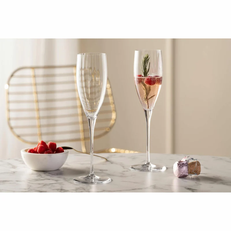Leonardo Sektglas Poesia, Sekt Glas, Champagnerglas, Champagner, Kristallglas, Klar, 250 ml, 069167