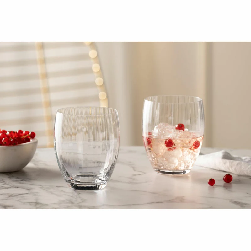 Leonardo Trinkglas Poesia, Wasserglas, Saftglas, Glas, Kristallglas, Klar, 380 ml, 069170