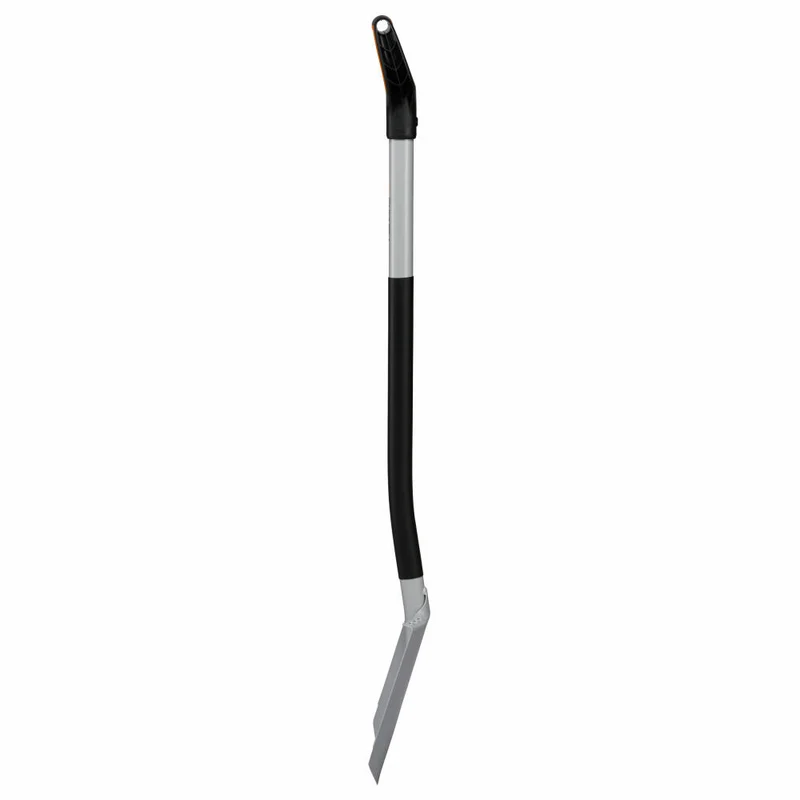 Fiskars Gärtnerspaten Xact spitz, Spaten, Schaufel, Borstahl, Stahl, Kunststoff, Schwarz, Orange, 120 cm, 1066729