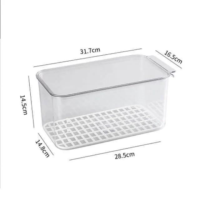 Space Saver Fridge Storage Container Organizers