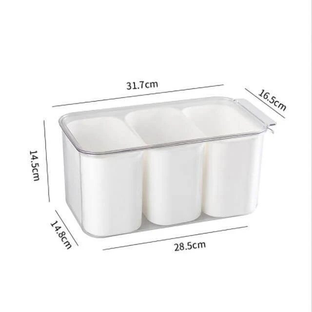Space Saver Fridge Storage Container Organizers
