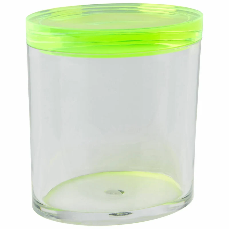 Gift Company Custody ovale Box L, mit Deckel, Aufbewahrungsbox, Aufbewahrungsdose, Dose, Acrylic, Grün, 75937