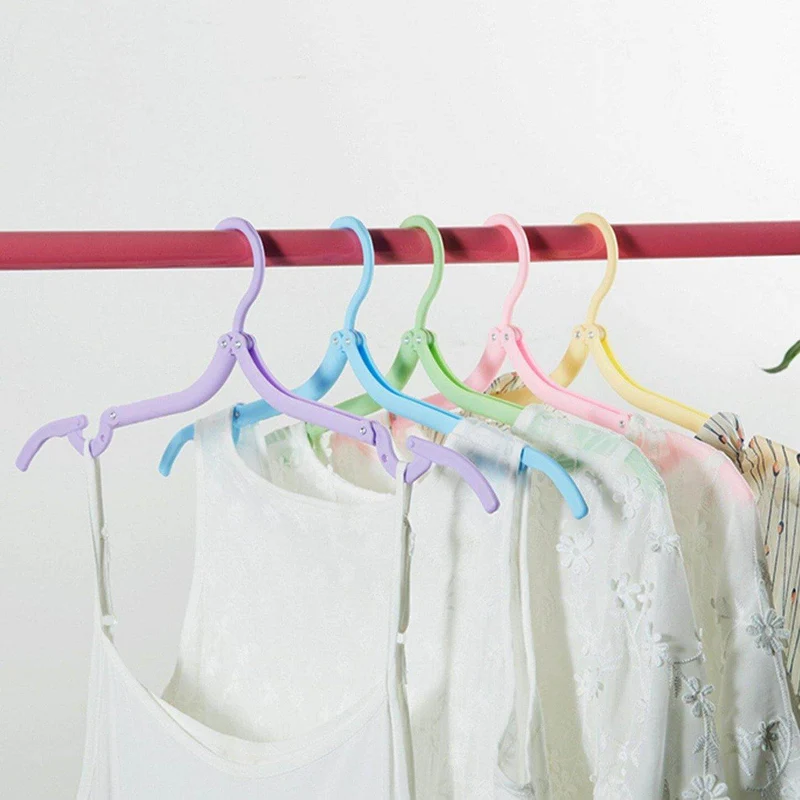 Foldable Magic Easy Travel Clothes Hanger