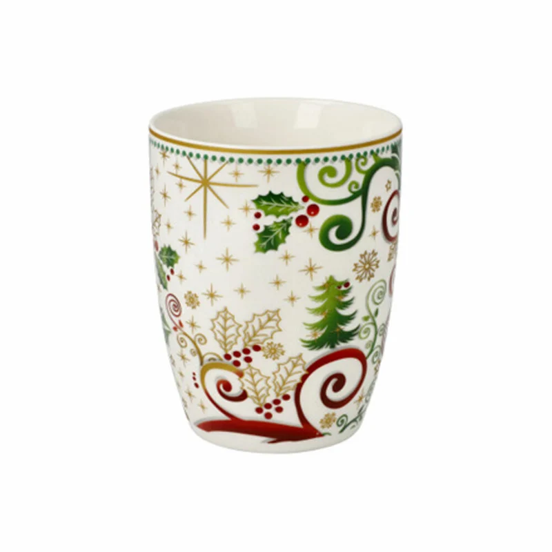 Goebel Festliche Tasse Palais Royal, Weihnachtstasse, Porzellan, Weiß, 350 ml, 51001701