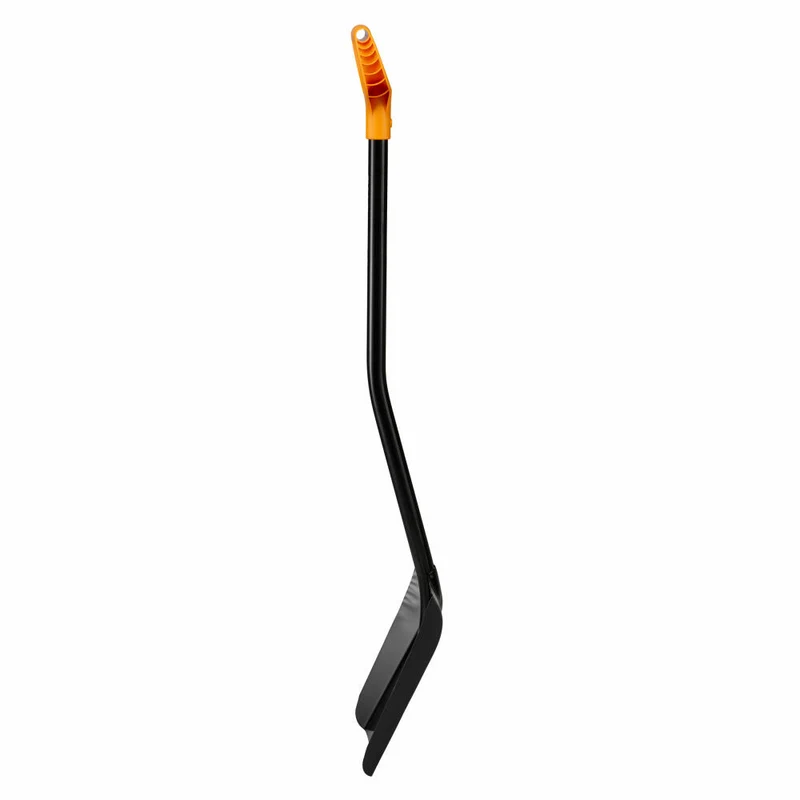 Fiskars Betonschaufel Solid Plus, Schippe, Borstahl, Stahl, Kunststoff, Schwarz, Orange, 122 cm, 1067518