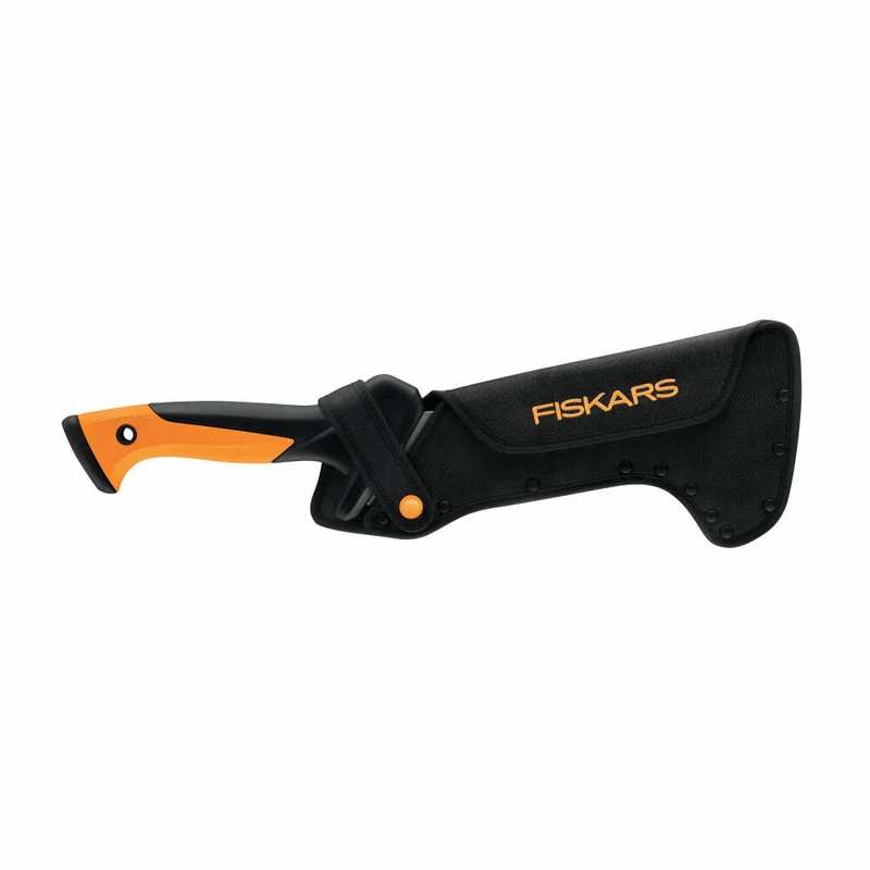 Fiskars Hippe Solid mit Säge CL-521, Machete, Stahl, Kunststoff, Schwarz, Orange, 45 cm, 1051233