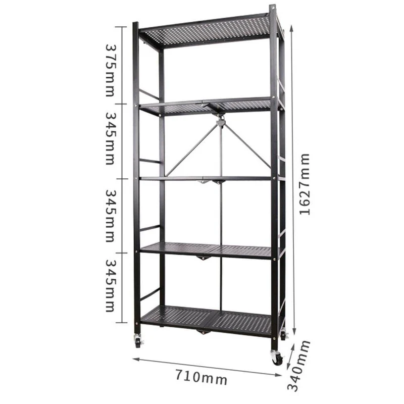 Multifunctional Foldable Storage Rack Organizer