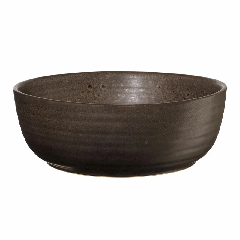 ASA Selection Poké Salad Bowl Mangosteen, Salatschale, Steinzeug, Braun, 25 cm, 24270266
