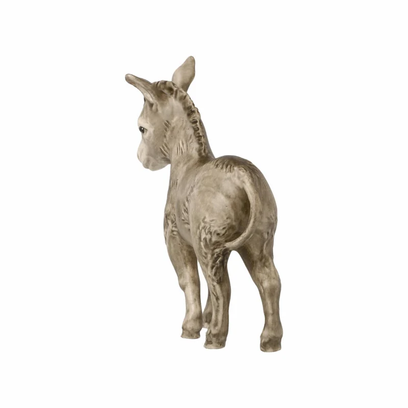 Goebel Figur Esel, Krippenfigur, Dekofigur, Steingut, Bunt, 9.5 cm, 41661091