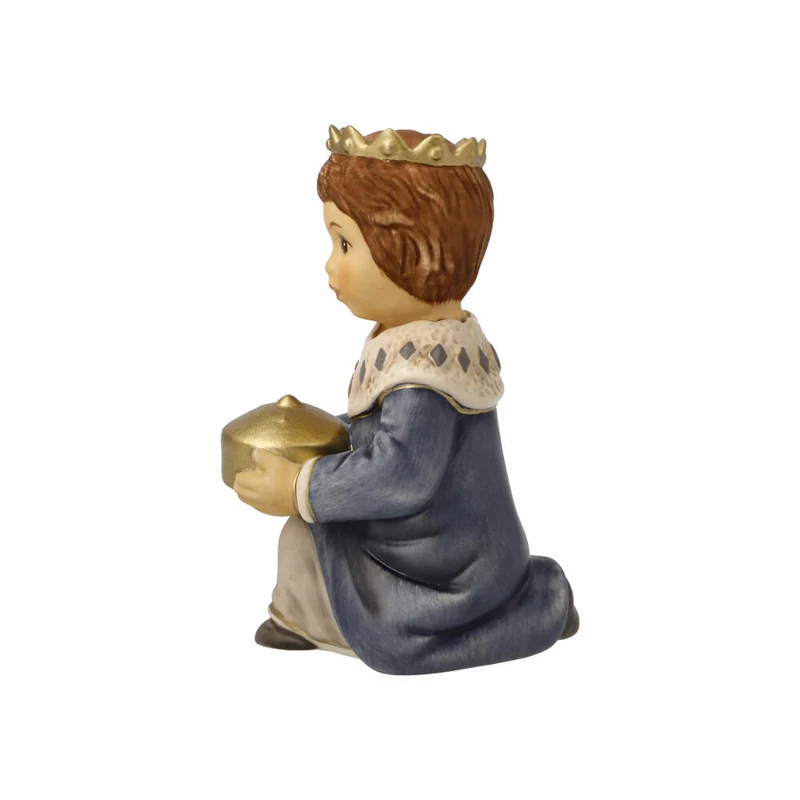 Goebel Figur Balthasar, Krippenfigur, Dekofigur, Steingut, Bunt, 8.5 cm, 41661121
