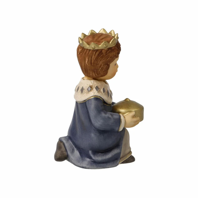 Goebel Figur Balthasar, Krippenfigur, Dekofigur, Steingut, Bunt, 8.5 cm, 41661121