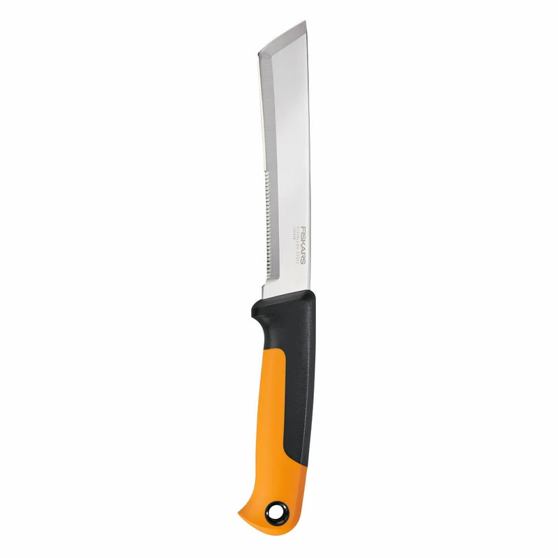 Fiskars X-series Erntemesser K82, Gemüsemesser, Gartenmesser mit Schutzhülle, 1062830