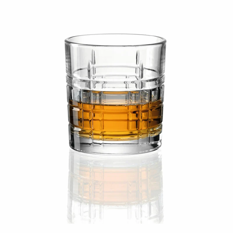 montana Trinkglas :square 2er Set, Whiskygläser, Tumbler, Kalk-Natron-Glas, Klar, 320 ml, 040838