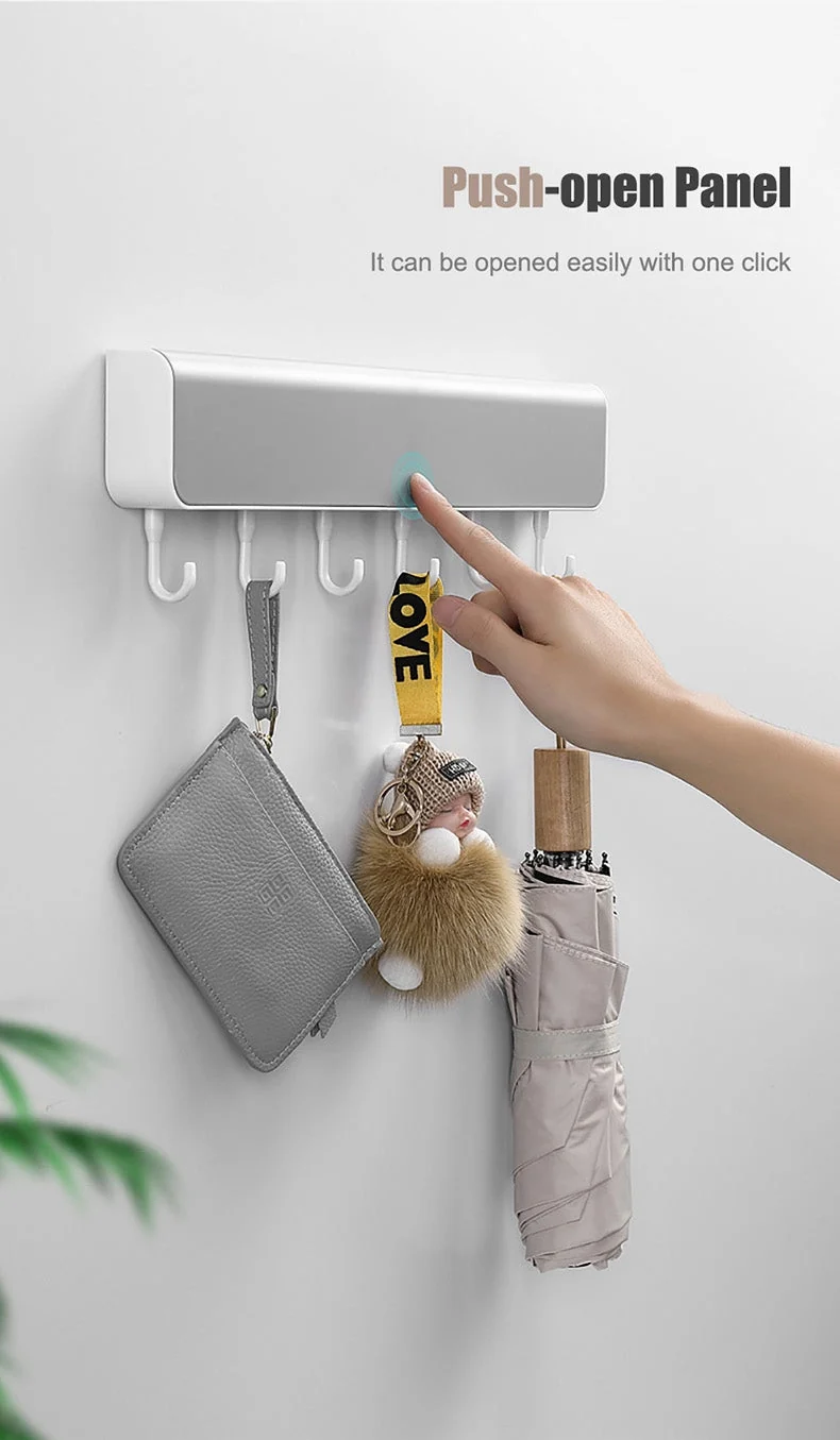 Wall-Mounted Wide Storage Box Rack