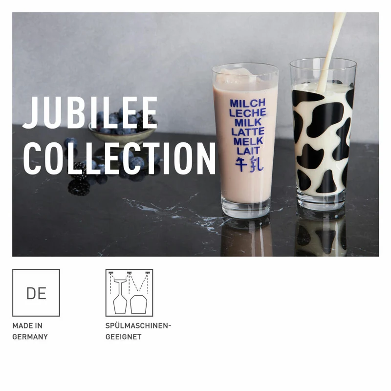 Ritzenhoff Milchglas 2er-Set Jubilee Collection 001, Sieger Design, Jasper Morrison, Kristallglas, 345 ml, 6131001