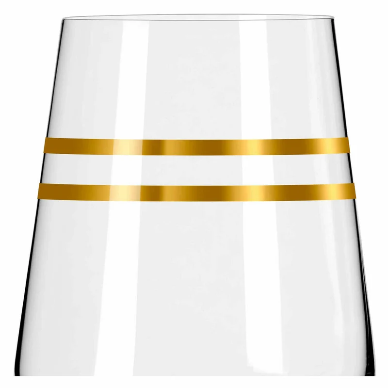 Ritzenhoff Wasserglas 2er-Set Celebration Deluxe 001, Sonja Eikler, Kristallglas, 510 ml, 6141003