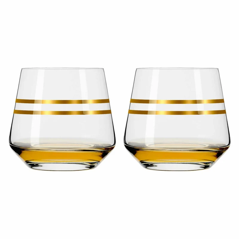 Ritzenhoff Tumbler 2er-Set Celebration Deluxe 001, Sonja Eikler, Kristallglas, 420 ml, 6141009