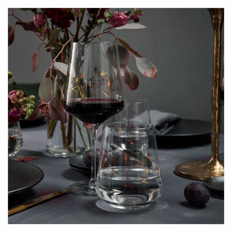 Ritzenhoff Rotweinglas 2er-Set Celebration Deluxe 003, Romi Bohnenberg, Kristallglas, 540 ml, 6141011