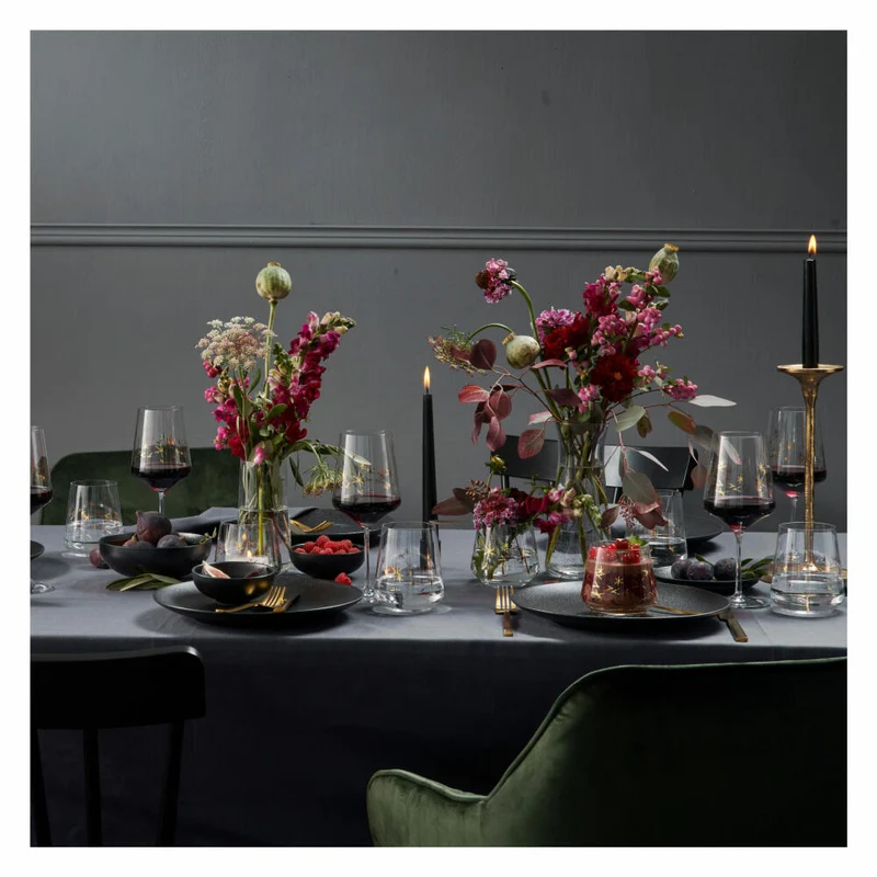 Ritzenhoff Rotweinglas 2er-Set Celebration Deluxe 003, Romi Bohnenberg, Kristallglas, 540 ml, 6141011
