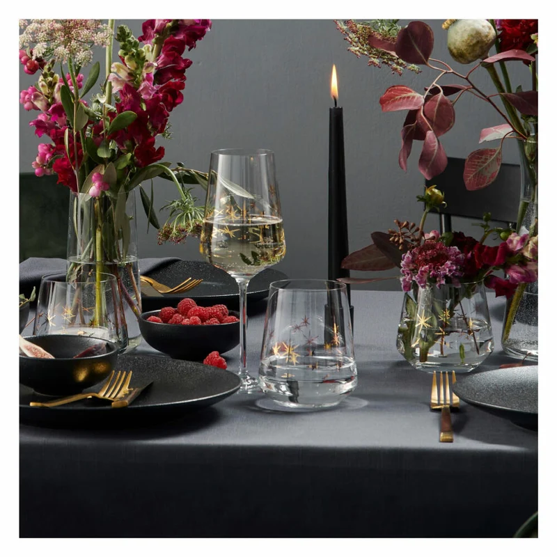 Ritzenhoff Wasserglas 2er-Set Celebration Deluxe 003, Romi Bohnenberg, Kristallglas, 510 ml, 6141013
