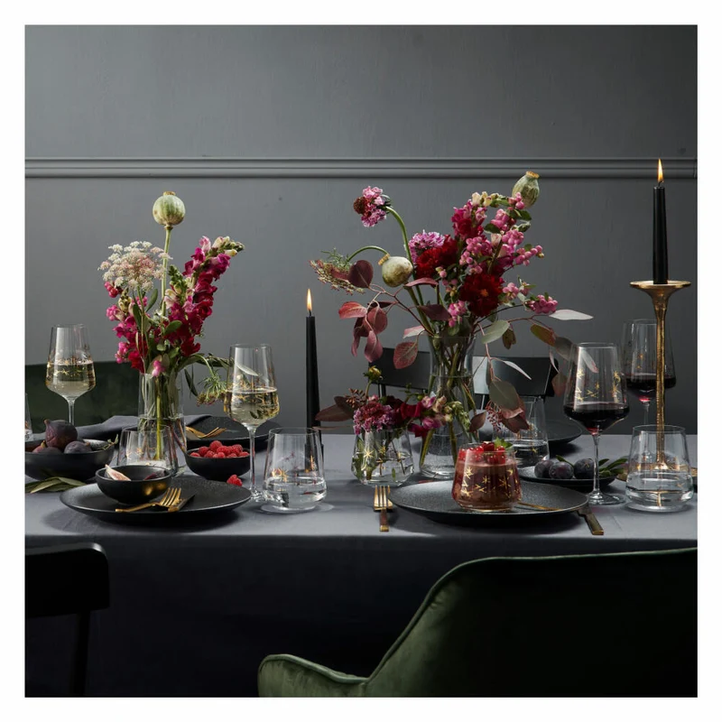 Ritzenhoff Wasserglas 2er-Set Celebration Deluxe 003, Romi Bohnenberg, Kristallglas, 510 ml, 6141013
