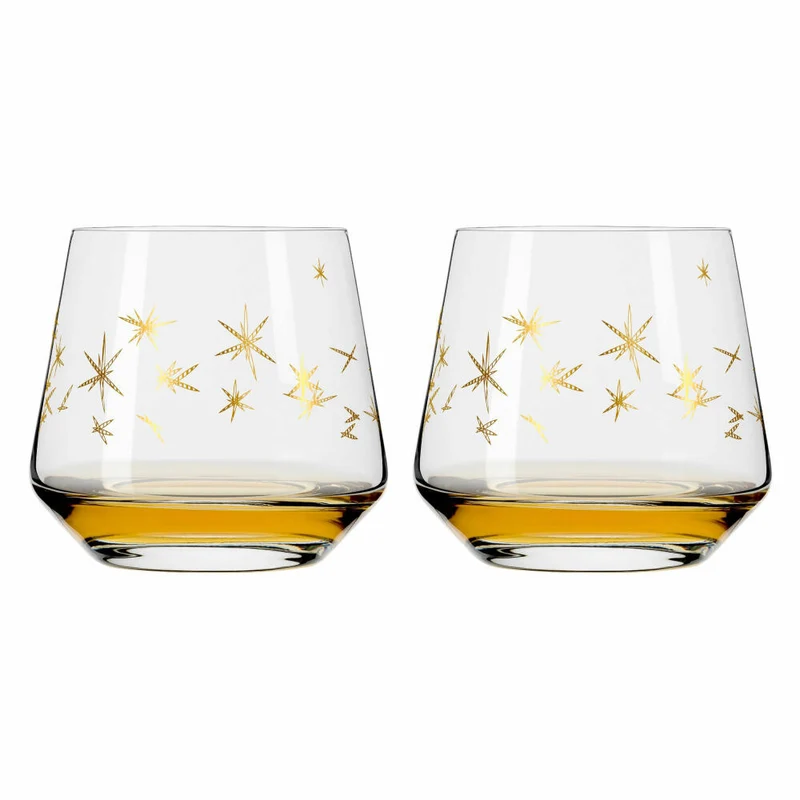 Ritzenhoff Tumbler 2er-Set Celebration Deluxe 003, Romi Bohnenberg, Kristallglas, 420 ml, 6141015