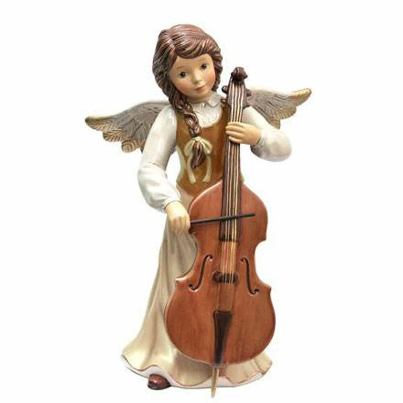 Goebel XM S Himmlische Sinfonie cham. Weihnachten Himmelsboten Champagner Steingut 41618071