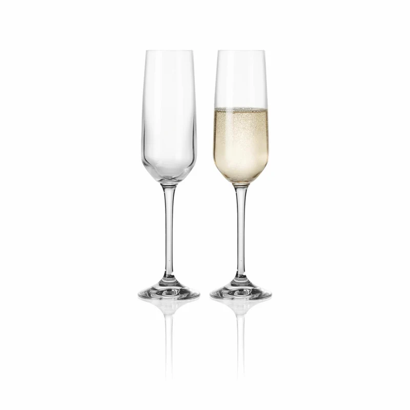 montana Sektglas :vivid, Sektflöte, Champagnerglas, Kristallglas, Klar, 190 ml, 042965