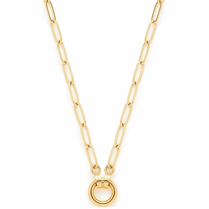 Leonardo Jewels Halskette 80 Gold Moda Clip & Mix, Kette, Schmuck, Edelstahlkette, Edelstahl IP Gold, 023345