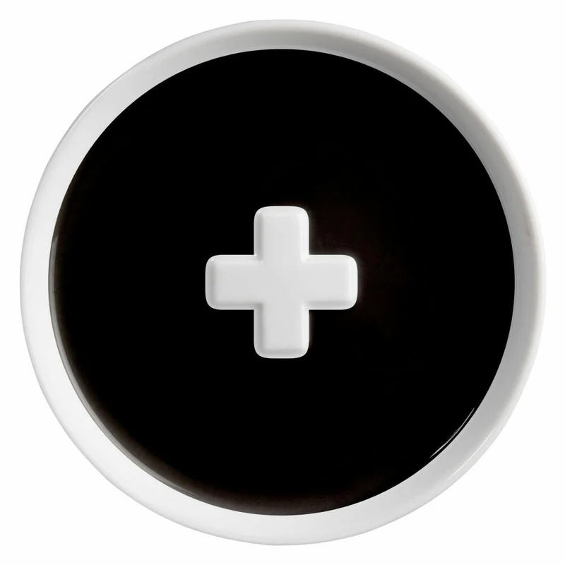 Ritzenhoff Espresso-Tasse mit Untertasse Genussklasse 003, Christine Kordes, Porzellan, 97 ml, 3721003