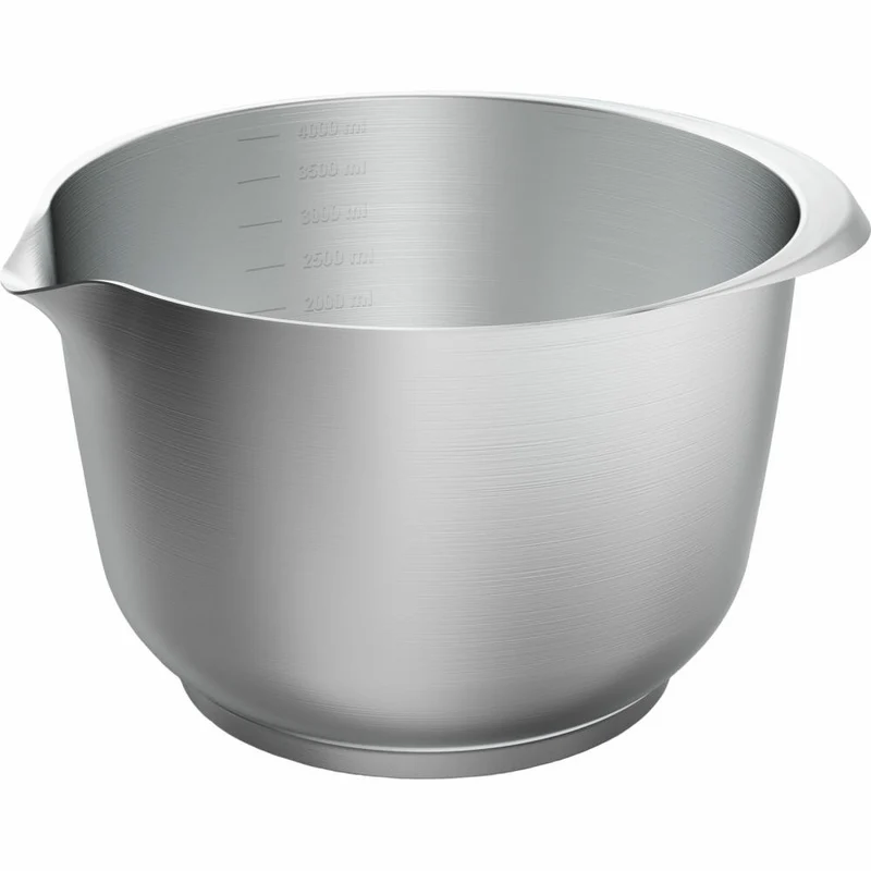 Birkmann Premium Baking Rühr- und Servierschüssel, Rührschüssel, Schüssel, Edelstahl, 4 L, 708617