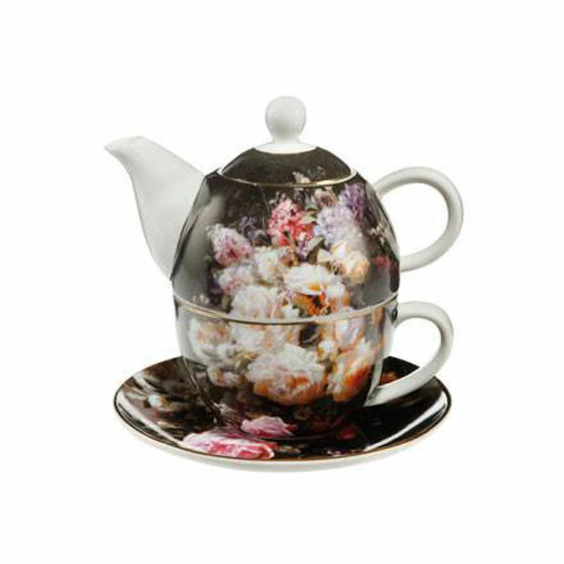 Goebel Stillleben mit Rosen - Tea for One Artis Orbis Jean Baptiste Robie Bunt New Bone China 67013581