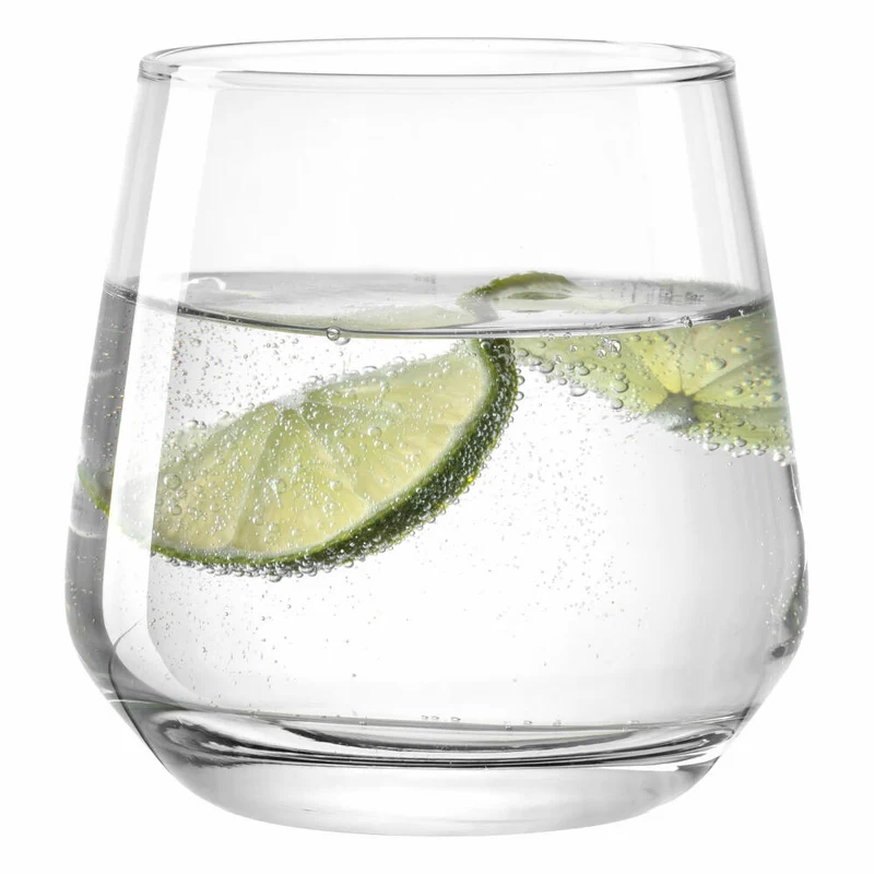 montana Trinkglas :drink 3er Set, Becher, Kalk-Natron-Glas, Klar, 340 ml, 046004