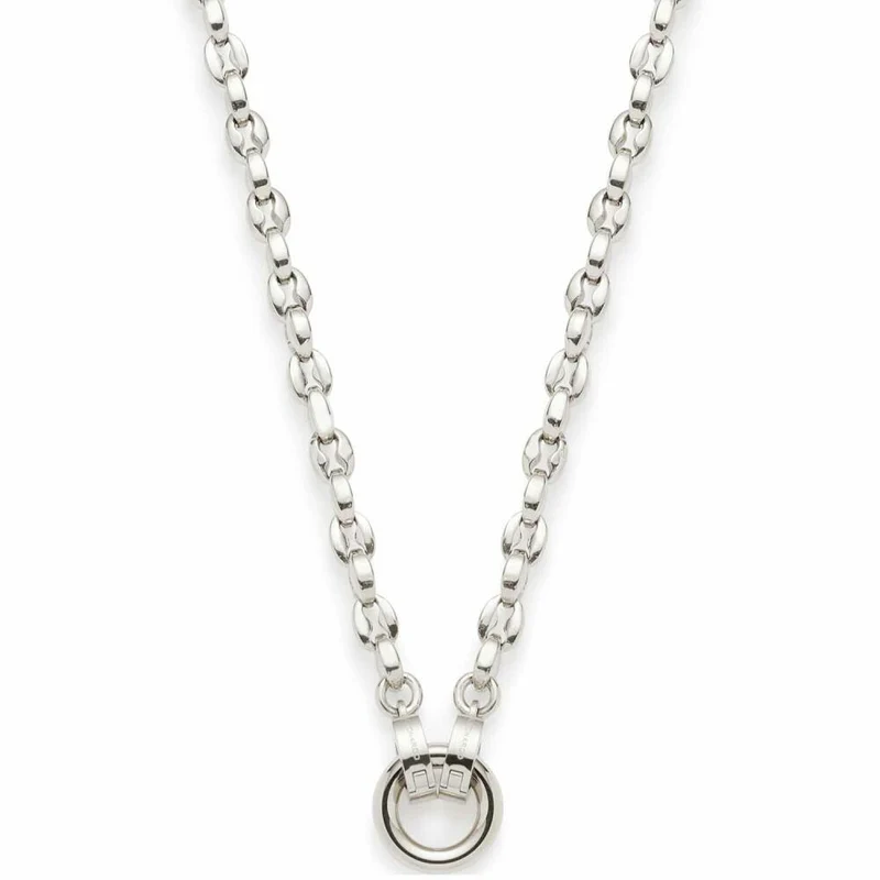 Leonardo Jewels Halskette 50 Romea Clip & Mix, Kette, Schmuck, Edelstahlkette, Edelstahl, Silber, 023272
