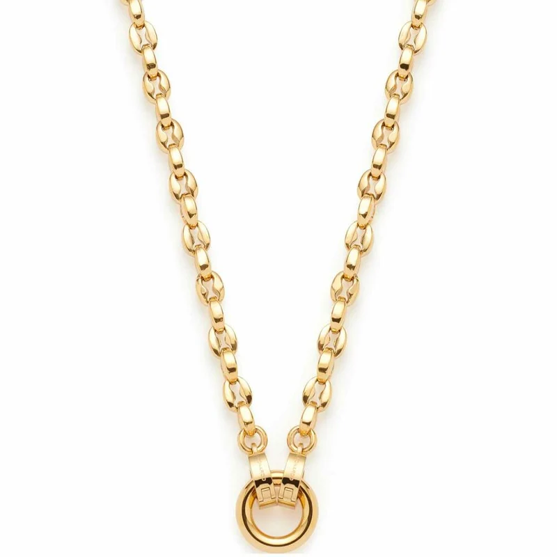Leonardo Jewels Halskette 50 Gold Romea Clip & Mix, Kette, Schmuck, Edelstahlkette, Edelstahl IP Gold, 023273