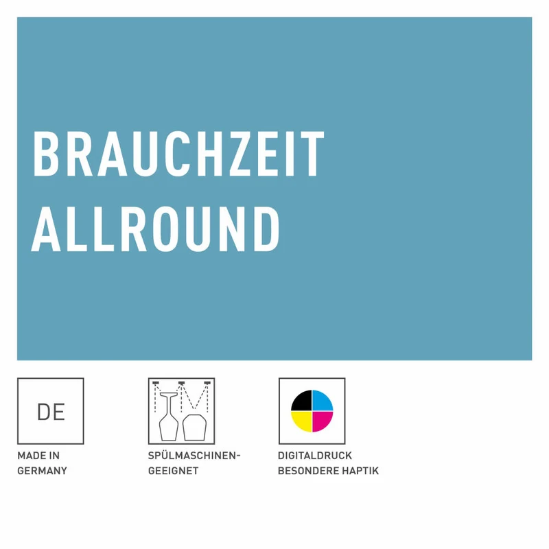 Ritzenhoff Allround-Glas 2er-Set Brauchzeit 002, Weis Communications, Kristallglas, 630 ml, 3781002