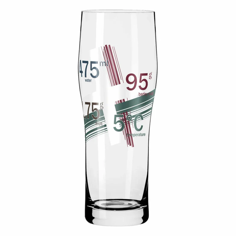 Ritzenhoff Allround-Glas 2er-Set Brauchzeit 002, Weis Communications, Kristallglas, 630 ml, 3781002