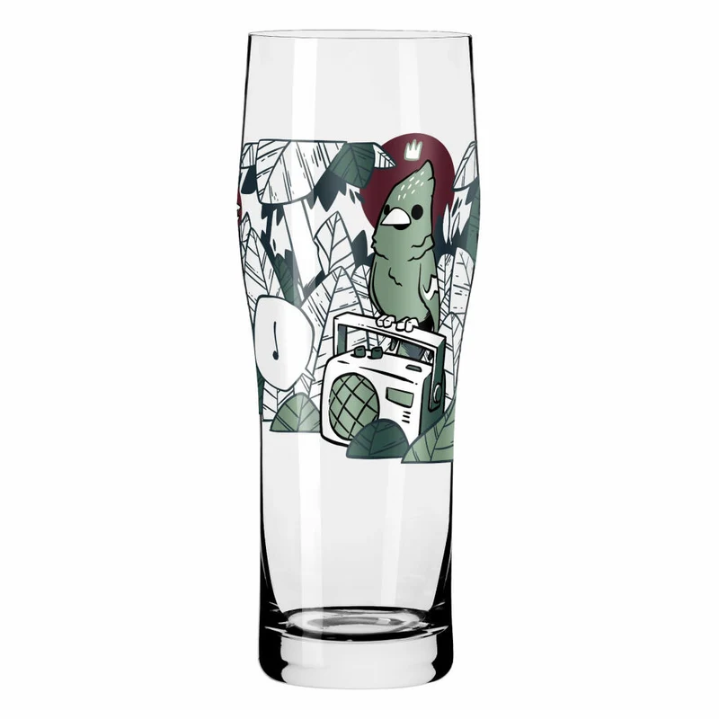 Ritzenhoff Allround-Glas 2er-Set Brauchzeit 003, Hatch, Kristallglas, 630 ml, 3781003