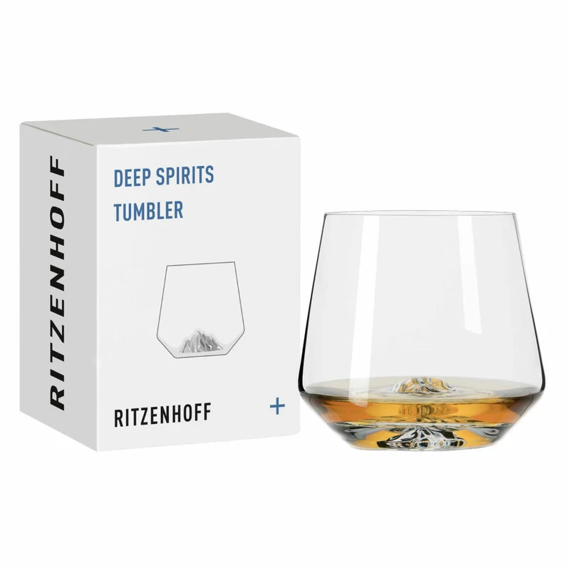 Ritzenhoff Tumbler Deep Spirits 001, Romi Bohnenberg, Kristallglas, 409 ml, 3841001