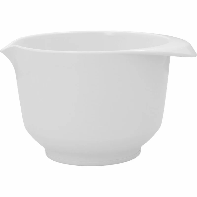 Birkmann Colour Bowl Rühr- und Servierschüssel, Rührschüssel, Schüssel, Melaminharz, Weiß, 1 L, 708778