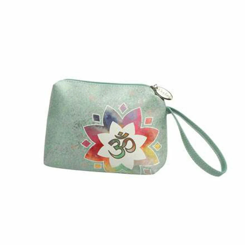 Goebel Om Grün - Kosmetiktasche Lotus Yin Yang grün Textil 23500291
