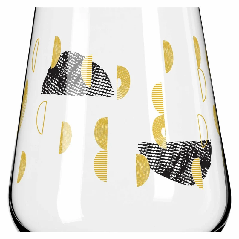 Ritzenhoff Wasserglas 2er-Set Sagengold 002, Maike Schönebeck, Kristallglas, 540 ml, 3421002